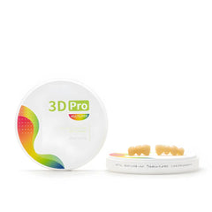 Bloc de Zirconiu Dentar 3D Pro Multistrat 98mm pentru Restaurări Digitale 3